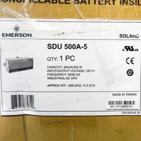 Solahd Sdu500a-5 300w 12vdc Ups