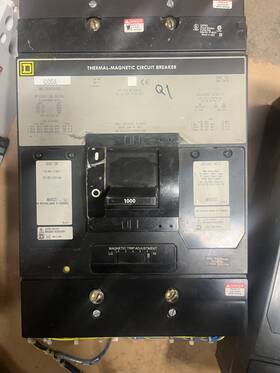 Square D Mhl3610001426 Thermal-magnetic Circuit Breaker 100amps 500v