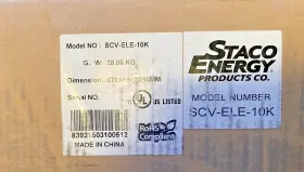 Scv-ele-10k Staco Energy Rack Mount Ups New