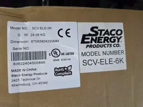 Scv-ele-6k Staco Energy Scv-ele-6k- 6kva Rack Mount Ups Module