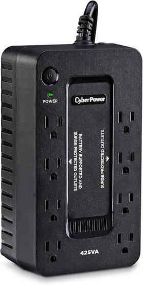 Systems 726084541177 St425 Standby Ups System 425va/260w 8 Outlets Compact Black