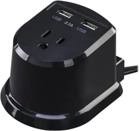 Csp105u Systems Professional Dual Usb Power Station Black