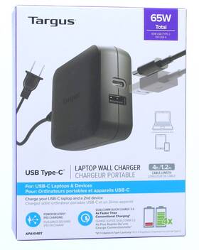 Targus 092636331047 Usb Type-c Laptop Wall Charger