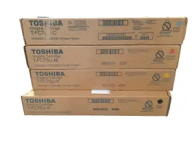Tfc75c Toshiba Genuine Kcmy Toner Set Tfc75