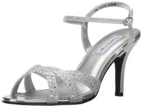 Touch Ups 848231034995 Womens Dulce Silver Shimmer 7 M Us