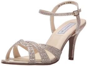 Touch Ups 848231035411 Womens Dulce Champagne Shimmer 9 W Us