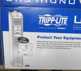 Tripp Lite 1500lcd Tripp-lite Smart 1500lcd-1500va-8 Outlets- Backup-surge Protector New In Box