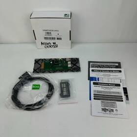 Tripp Lite 660311lfa Snmpwebcard Ac895c Ups Web Card Management Kit Rev A