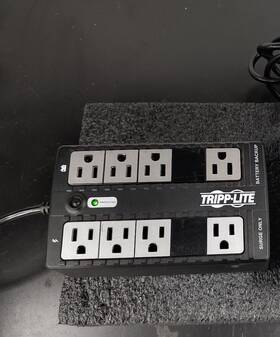 Tripp Lite Bc500 120v 500va 8 Outlets Uninterruptible Power Supply No Battery