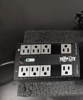 Bc500 Tripp Lite 120v 500va 8 Outlets Uninterruptible Power Supply No Battery