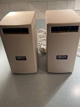 Tripp Lite Bcinternet300 Two Surge Protectors