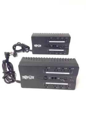 Eco550ups Tripp Lite 4x 8 Outlets Uninterruptible Power Supply With Cables Working