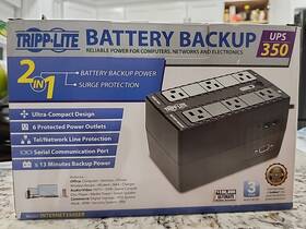 Tripp Lite Internet350ser Battery Backup Ups 350