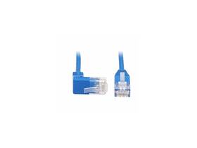 Tripp Lite N204-s10-bl-up 10 Ft. Cat 6 Blue Up-angle Gigabit Molded Slim Utp