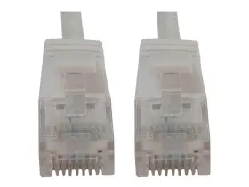 N261-s03-wh Tripp Lite Eaton Series Cat6a 10g Snagless Molded Slim Utp Ethernet Cable Rj45