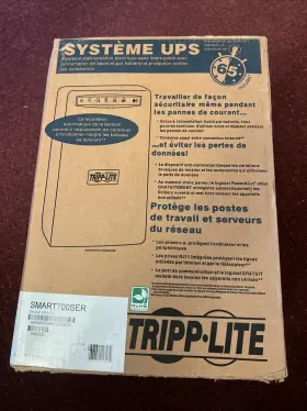Smart700ser Tripp Lite Ups System Brand New Factory Sealed 65 Mins Run Free Shp