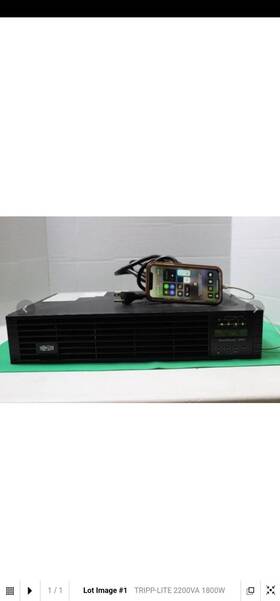 Tripp Lite Su2200rtxlcd2u 2200va 1800w Ups Smart Online