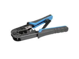 T100-001 Tripp Lite Rj11/rj12/rj45 Crimping Tool With Cable Stripper - Heavy Duty