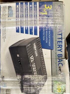 Tripplite Internet900u 3 Tripp Lite Ups 900va 480w Desktop Battery Back Up Compact 120v Usb Rj11 50/60hz