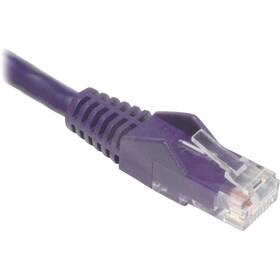 Tripplite N001-005-pu Tripp Lite Cat5e 350mhz Snagless Molded Patch Cable Rj45 M/m - Purple 5-ft