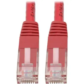 N200-005-rd Tripplite Tripp Lite Cat6 Cat5e Gigabit Molded Patch Cable Rj45 M/m 550mhz Red 5ft