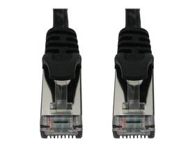 Tripplite N262-s01-bk Eaton Tripp Lite Series Cat6a 10g Snagless Shielded Slim Stp Ethernet Cable