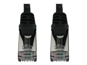 N262-s01-bk Tripplite Eaton Tripp Lite Series Cat6a 10g Snagless Shielded Slim Stp Ethernet Cable