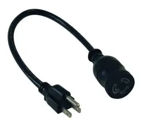 P023-001 Tripplite Tripp Lite 1ft Power Cord Extension Cable 5-15p To 5-15r Heavy Duty 15a 14awg