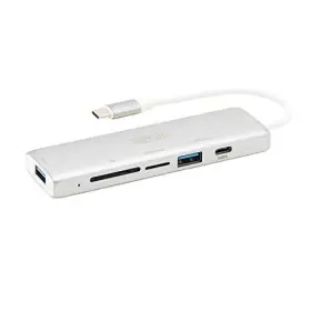 U460-002-2am-c1 Tripplite Tripp Lite Usb C Multiport Adapter 2x Usb-a 1x Usb-c Card Reader Silver