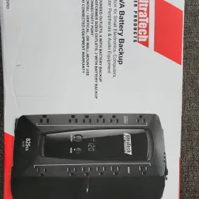 0e-825v12vrd Ultratech Battery Backup 825va 8-outlets Avr Surge Protection