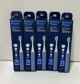 Tb8240-ul Up & 5- Adult Premium Battery Power Toothbrushes - Up&up