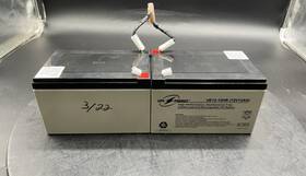 Ups Energy Ue12-12hr 12v 12ah Sealed Lead Acid Rechargeable Battery Lot Of 2