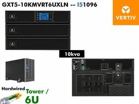 Vertiv Gxt5-10kmvrt6uxln Rebuilt Online Ups 10kva 120/208v Split Phase #newbatt