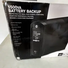 0e-1500v9vrd W Box Technologies 1500va Ups 8-outlets Avr Lcd Surge Protection Auto-shutdown