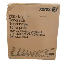 006r00819 Xerox Genuine Black Toner Dp100mx/115/135