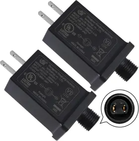 J-spq-100-2us2 Yijxpoin 2pcs Replacement Yard Inflatable Adapter 12v 1a Power Supply Adaptor