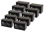 10 Pack 12V 7AH Sealed Lead Acid Battery Replaces Apc Back-ups 550 Va New. Price: $158.99.