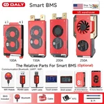 Daly Bms 12V/8S 24V/16S 48V 100A-250A LIFEPO4 Smart &bluetooth Module Lot New. Price: $68.91.