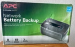 Apc Network Battery Backup #BN4001/450VA/69 MIN./8-OUTLET New Sealed Box. Price: $59.99.