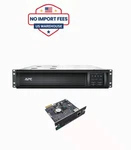 Bundle: Apc Smartups Lcd 1500VA Rack (SMT1500RM2U/DLT1500RM2U) W/ AP9630. Open. Price: $380.00.