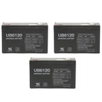 Upg 6V 12AH F2 Replacement Battery For Bb BP12-6-T2 3 Pack New. Price: $59.99.