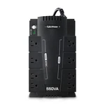 Cyberpower CP550SLG Standby Ups Systems 550VA/330W, 120 Vac, Nema 5-15P New. Price: $95.57.