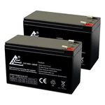 12V 9AH Battery Replaces Cyberpower CPS900AVR, CP1350AVRLCD (2 Pack) New. Price: $43.99.