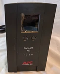 Apc Back-ups Ns BN1250LCD Surge Battery 8-OUTLET No Working Used. Price: $45.00.