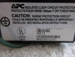 Apc Isolated Loop Circuit Protector - PNET4 Used. Price: $50.00.