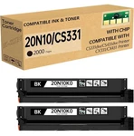 20N10K0 Pack Black Toner Cartridge For Lexmark CX331 CS431 CX431 CS331DW New. Price: $87.00.