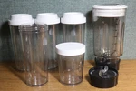 Cuisinart Parts Blades Cups Lids For Blending Chopping System CPB-300 White Used. Price: $43.96.