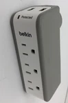 New Belkin BZ103050-TVL Mini Surge Protector With Usb Charger Pre-owned Used. Price: $27.00.