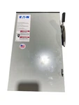 Eaton DG222NRB, Fused Safety Switch, 14,400W, 120/240V, 60HZ New. Price: $159.99.