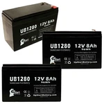 3-PACK Apc Smart-ups 1500 2200 1000 Battery UB1280 12V 8AH Sealed Lead Acid Agm New. Price: $61.99.